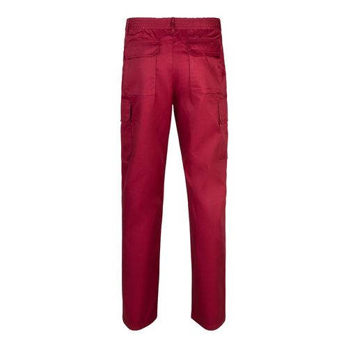 VL MABON. Pantalón multibolsillos de sarga (200g/m²), en algodón (35%) y poliéster (65%)