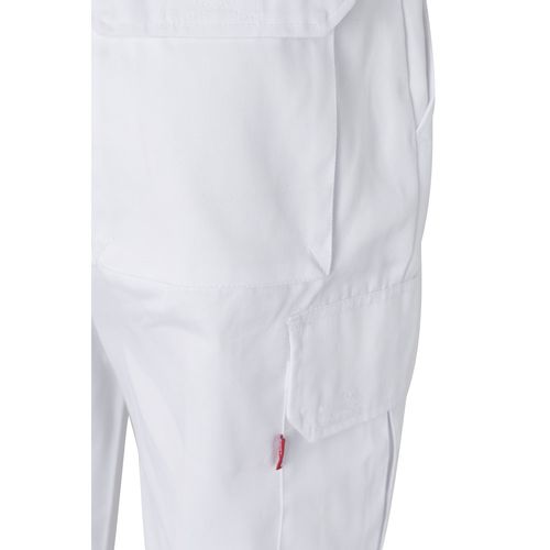 VL MABON. Pantalón multibolsillos de sarga (200g/m²), en algodón (35%) y poliéster (65%)