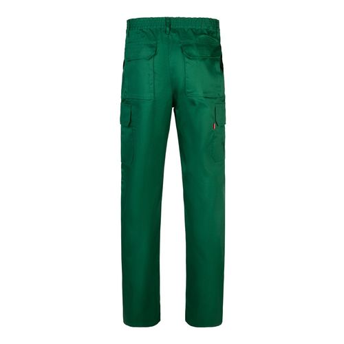 VL MABON. Pantalón multibolsillos de sarga (200g/m²), en algodón (35%) y poliéster (65%)