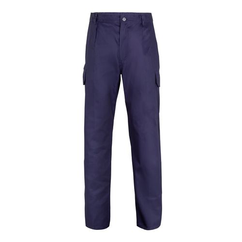 VL MABON. Pantalón multibolsillos de sarga (200g/m²), en algodón (35%) y poliéster (65%)