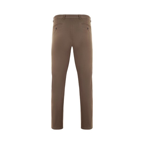 VL VISHNU. Pantalón chino unisex elástico (260g/m²), en algodón (98%) y elastano (2%)