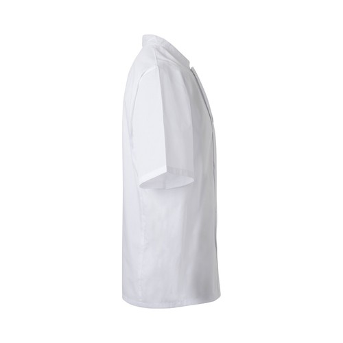 VL DURGA. Veste de cuisine à manches courtes en popeline (110g/m²), en coton (35%) et polyester (65%) thumbnail 5