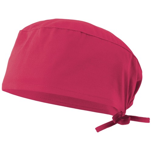 pink VL ENLIL. Gorro sanitario de sarga (190g/m²), en algodón (35%) y poliéster (65%)