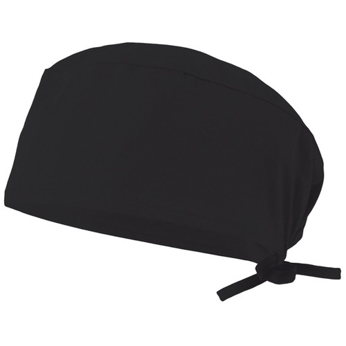 black VL ENLIL. Gorro sanitario de sarga (190g/m²), en algodón (35%) y poliéster (65%)