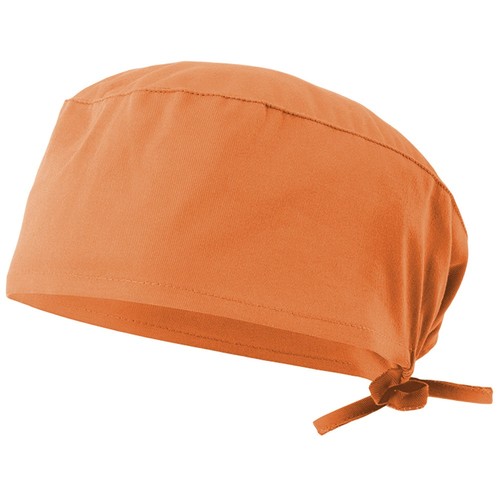 salmón VL ENLIL. Gorro sanitario de sarga (190g/m²), en algodón (35%) y poliéster (65%)