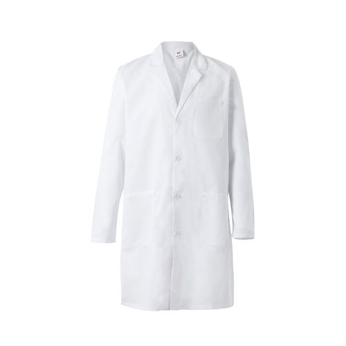 white VL OGUN. Blusa de sarga (180g/m²), en algodón (20%) y poliéster (80%)