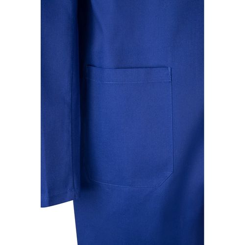 azulón VL DANU. Blusa de sarga (175g/m²), en algodón (35%) y poliéster (65%)