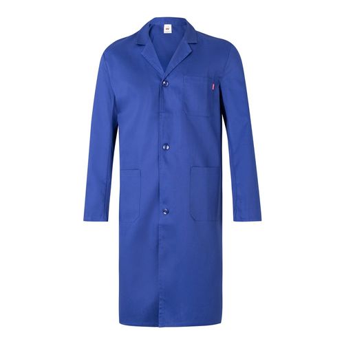 azulón VL DANU. Blusa de sarga (175g/m²), en algodón (35%) y poliéster (65%)