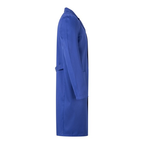 azulón VL DANU. Blusa de sarga (175g/m²), en algodón (35%) y poliéster (65%)
