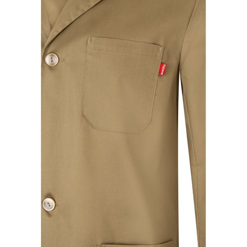 natural VL DANU. Blusa de sarga (175g/m²), en algodón (35%) y poliéster (65%)