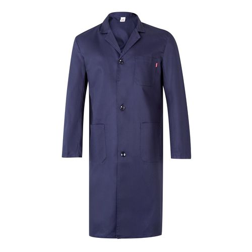 blue VL DANU. Blusa de sarga (175g/m²), en algodón (35%) y poliéster (65%)