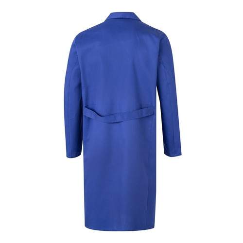 azulón VL DANU. Blusa de sarga (175g/m²), en algodón (35%) y poliéster (65%)