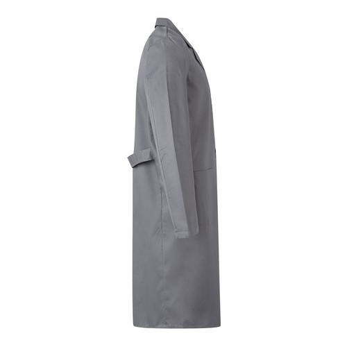 gray VL DANU. Blusa de sarga (175g/m²), en algodón (35%) y poliéster (65%)