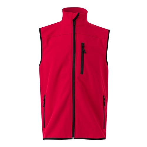 VL VARUNA. Gilet soft shell (280g/m²), avec doublure polaire, en polyester (94%) et élasthanne (6%) - 2