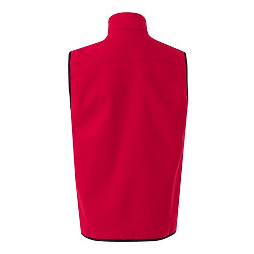 red VL VARUNA. Chaleco soft shell (280g/m²), con forro polar, en poliéster (94%) y elastano (6%)