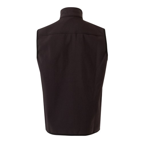 VL VARUNA. Chaleco soft shell (280g/m²), con forro polar, en poliéster (94%) y elastano (6%)