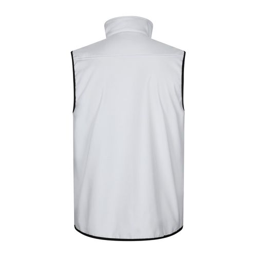 VL VARUNA. Chaleco soft shell (280g/m²), con forro polar, en poliéster (94%) y elastano (6%)