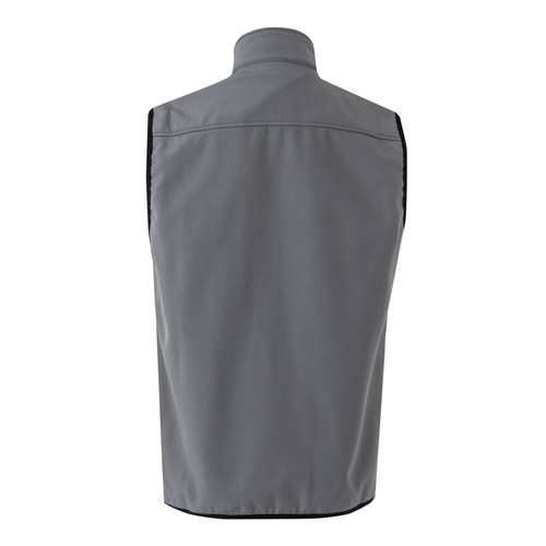 VL VARUNA. Chaleco soft shell (280g/m²), con forro polar, en poliéster (94%) y elastano (6%)