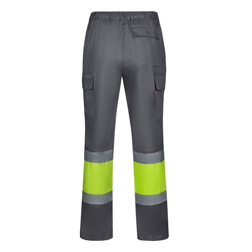 VL ARTEMIS. Pantalon bicolore en sergé (190g/m²), en coton (20%) et polyester (80%) - 3