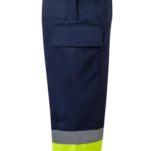 VL ARTEMIS. Pantalon bicolore en sergé (190g/m²), en coton (20%) et polyester (80%) - 6