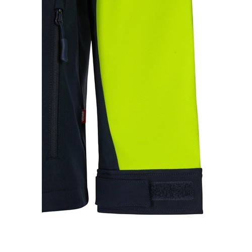 VL HESTIA LARGE. Veste soft shell bicolore (280g/m²), doublée polaire et membrane TPU, en polyester (96%) et élasthanne (4%) - 7