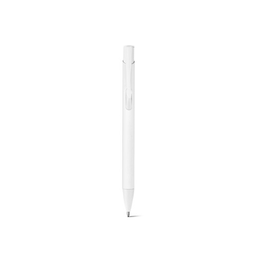 CLINT. Bolígrafo de aluminio reciclado (100% rAL) con acabado de goma