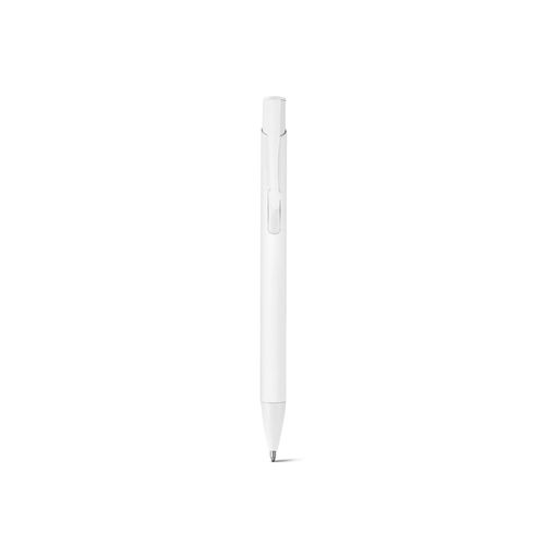 CLINT. Bolígrafo de aluminio reciclado (100% rAL) con acabado de goma