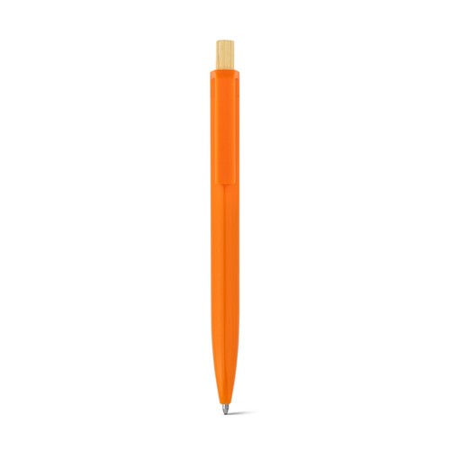 ZARA. Stylo à bille en ABS recyclé (100% rABS) avec bouton en bambou - 3