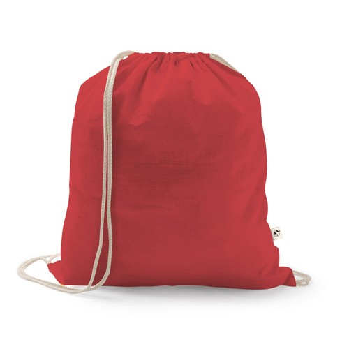 red ISTANBUL. Mochila confeccionada en algodón reciclado (70%) y poliéster (30% rPET) (150 g/m²)