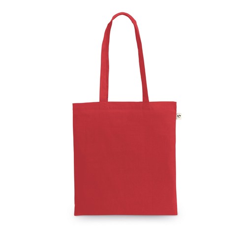 red MEXICO. Bolsa fabricada en algodón reciclado (70%) y poliéster (30% rPET) (150 g/m²)