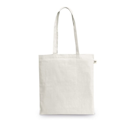 white MEXICO. Bolsa fabricada en algodón reciclado (70%) y poliéster (30% rPET) (150 g/m²)
