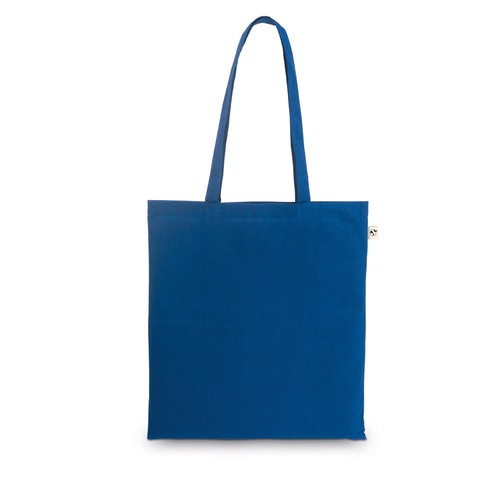 azulón MEXICO. Bolsa fabricada en algodón reciclado (70%) y poliéster (30% rPET) (150 g/m²)