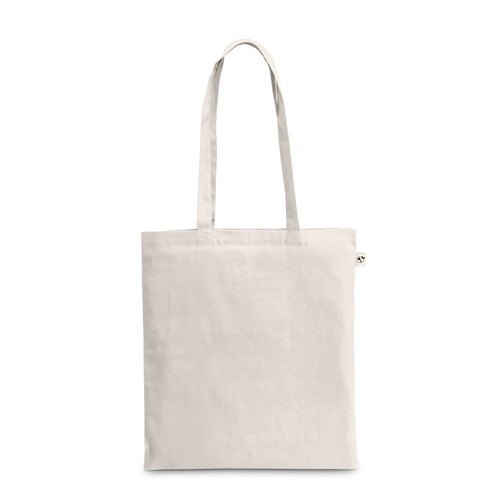 luz natural BEJA. Bolsa 100% algodón reciclado (180 g/m²)