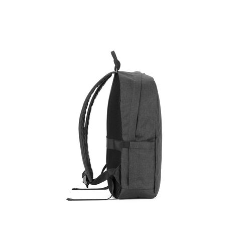 GIJON. Mochila para portátil de poliéster reciclado de alta densidad 600D y forro de poliéster reciclado 210D