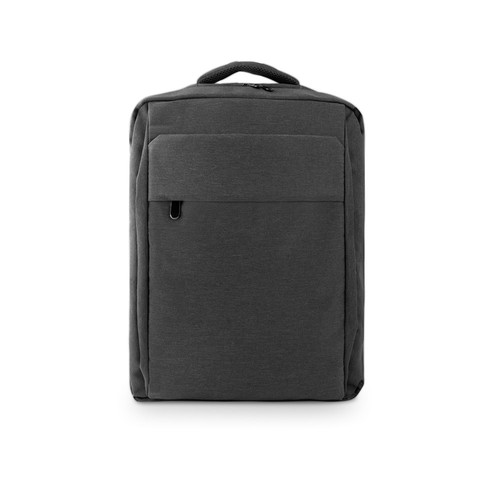 gris oscuro COVENTRY. Mochila para portátil totalmente acolchada en poliéster reciclado de alta densidad 300D y forro de poliéster reciclado 210D 15.6’