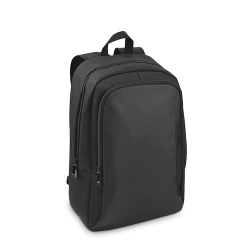 DRAMMEN. Sac à dos pour ordinateur portable en polyester recyclé haute densité 600D - 2