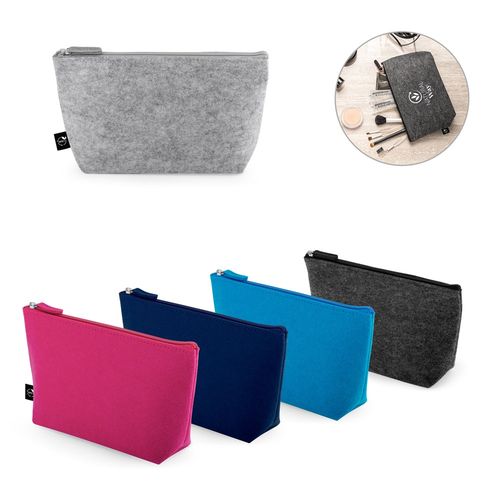 MALLORCA. Bolsa multiusos de fieltro reciclado (100% rPET)