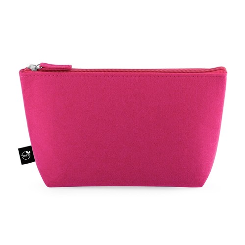 pink MALLORCA. Bolsa multiusos de fieltro reciclado (100% rPET)