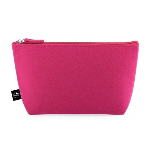 pink MALLORCA. Bolsa multiusos de fieltro reciclado (100% rPET)