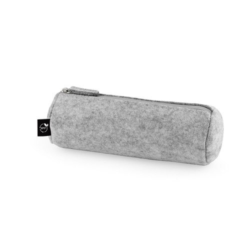 gris claro FELPY. Maletín multiusos de fieltro reciclado (100% rPET)