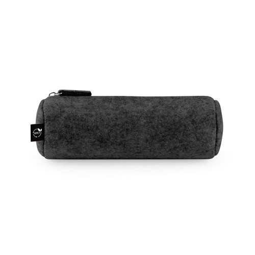 gris oscuro FELPY. Maletín multiusos de fieltro reciclado (100% rPET)