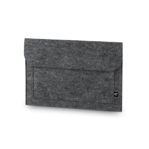 FELPY SLEEVE. Bolsa de fieltro reciclado (100% rPET) para portátil