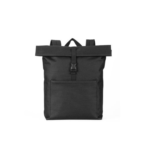 black ATENAS. Mochila para portátil 600D con forro 210D 17'3’