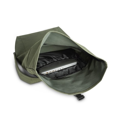 verde oscuro ATENAS. Mochila para portátil 600D 17'3’