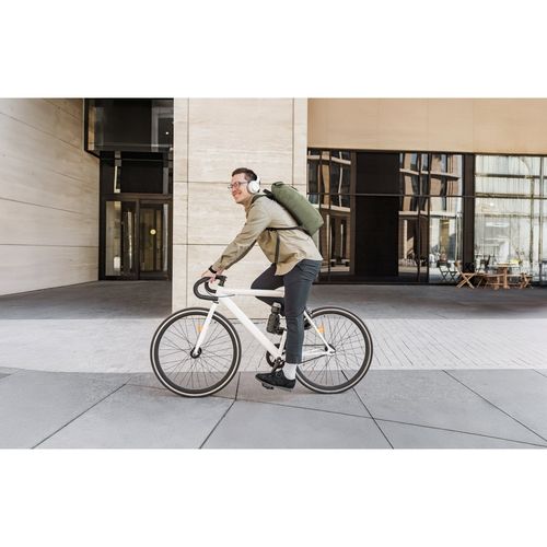 verde oscuro ATENAS. Mochila para portátil 600D con forro 210D 17'3’