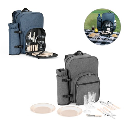 WHITSUNDAY. Mochila nevera para pícnic de poliéster reciclado de alta densidad 600D, Merchandising, artículos personalizados para tu promoción de marca