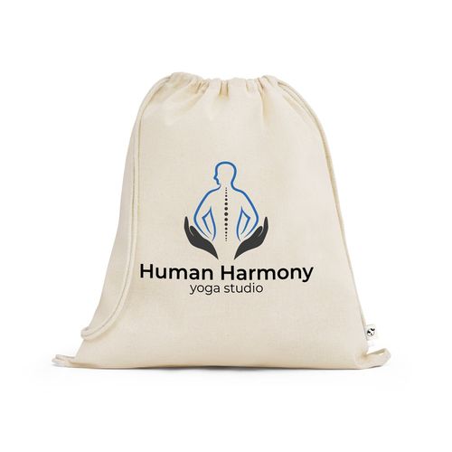 BELIZE. Sac à dos 100% coton biologique (140 g/m²) - 3