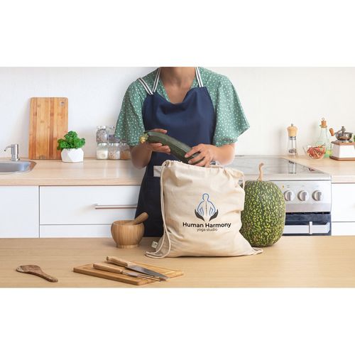 BELIZE. Sac à dos 100% coton biologique (140 g/m²) - 3