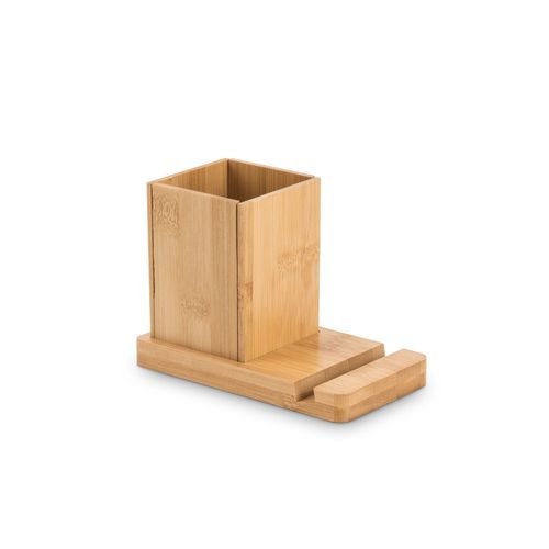 ERWIN. Set de bureau avec support pour téléphone portable et gobelet - 2