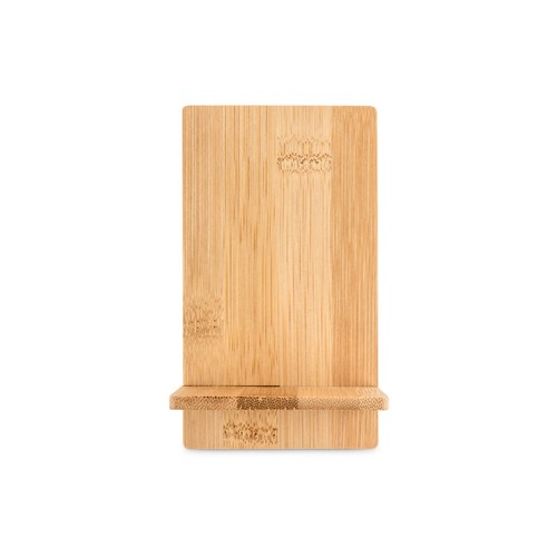 natural GALEN. Soporte para móvil de bambú, desmontable en dos partes